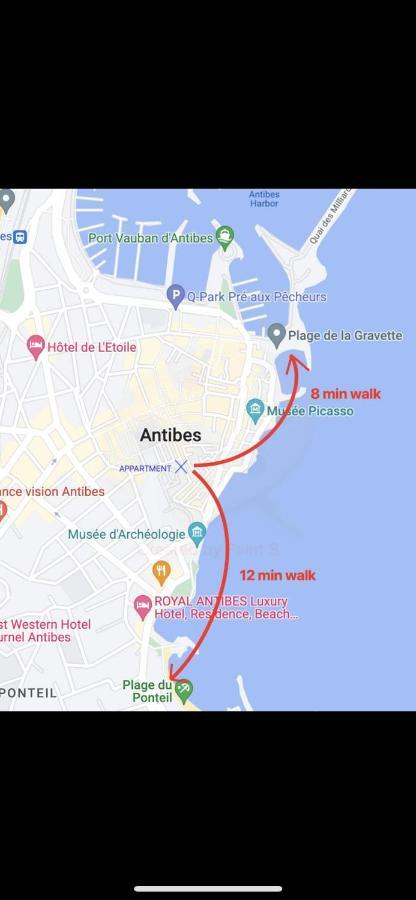 דירות Superbe 2P Mezzanine Au Coeur Du Vieil אנטיב מראה חיצוני תמונה